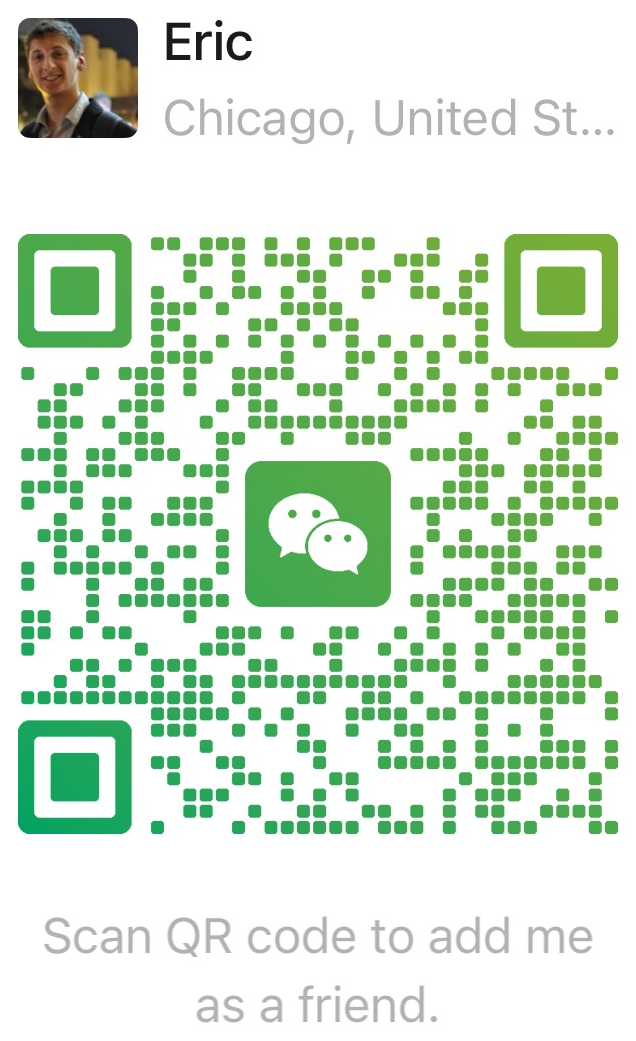 WeChat QR code for Eric Emer